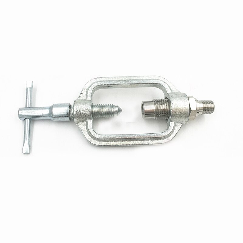 Adaptador de botella de nitrógeno para aire acondicionado G5/8, accesorio de acero inoxidable 316, tubería de flúor, rosca 1/4 NPT