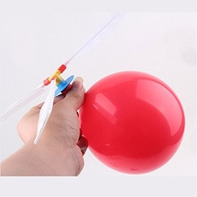 5 stk/sett babyballong helikopter flyvende leke barn bursdag julefest bag strømpe fyllstoff strand flyvende leke utendørs verktøy