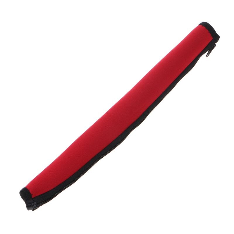 Headset Headband Cushion Pads Bumper Cover Zipper Replacement for Meizu HD50 Headphones: Red