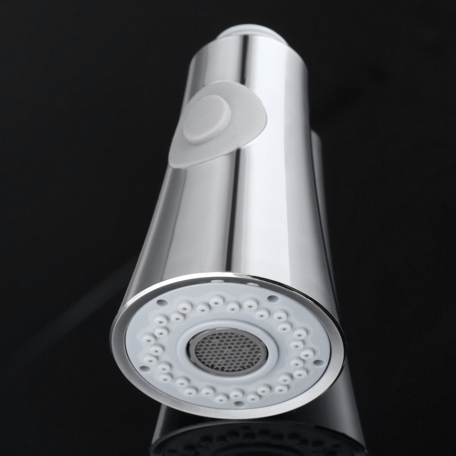 Zilver Water Kraan Spuit Tuiten Vervanging Douche Badkamer Aanrecht Pull-Out Schakelaar Douchekop 1/2 "Standaard Aansluiting