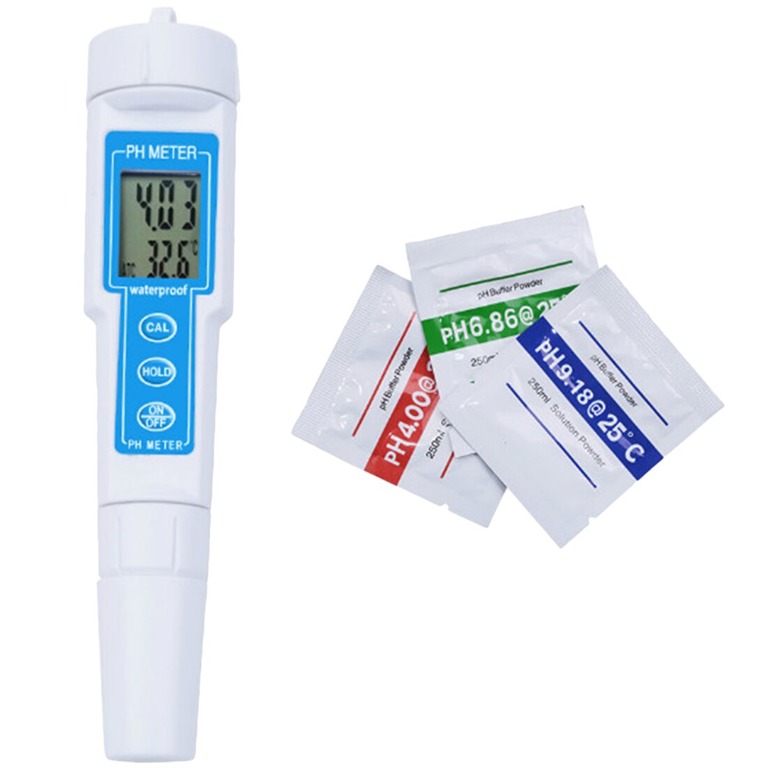 PC101 PH CL2 Chlorine Tester Water Tester Portable Home Swimming Pool Spa Aquarium PH Meter Monitor Checker Tools: F