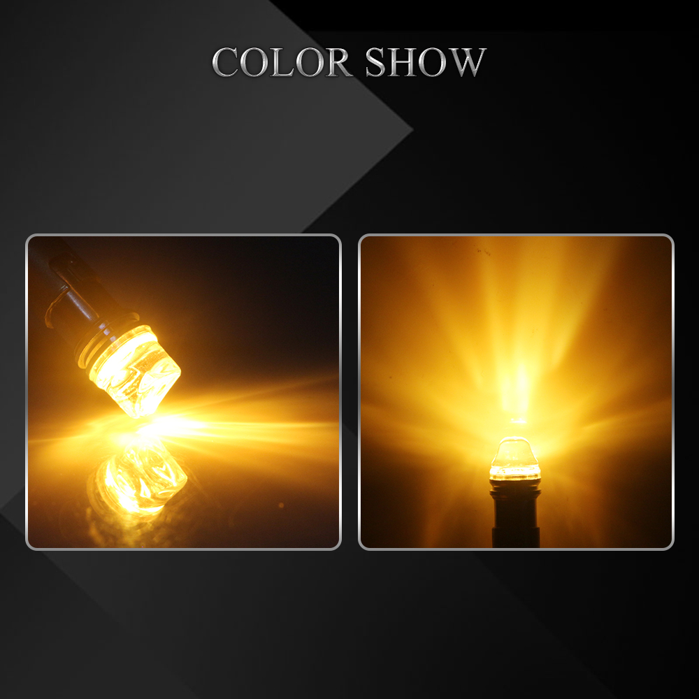 6V 6.3V ca cc 50 pezzi BA9S GE44 47 2835 lampadina per pinna macchina giocattolo gioco auto luce bianco blu rosso verde ambra rosa bianco caldo: giallo