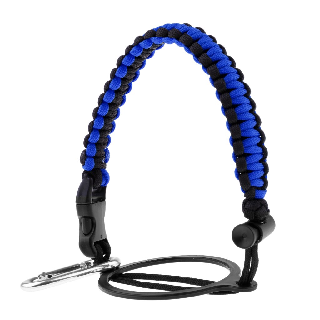 Superzachte waterfleshouder met veiligheidsring voor flessen met brede opening: Blauw