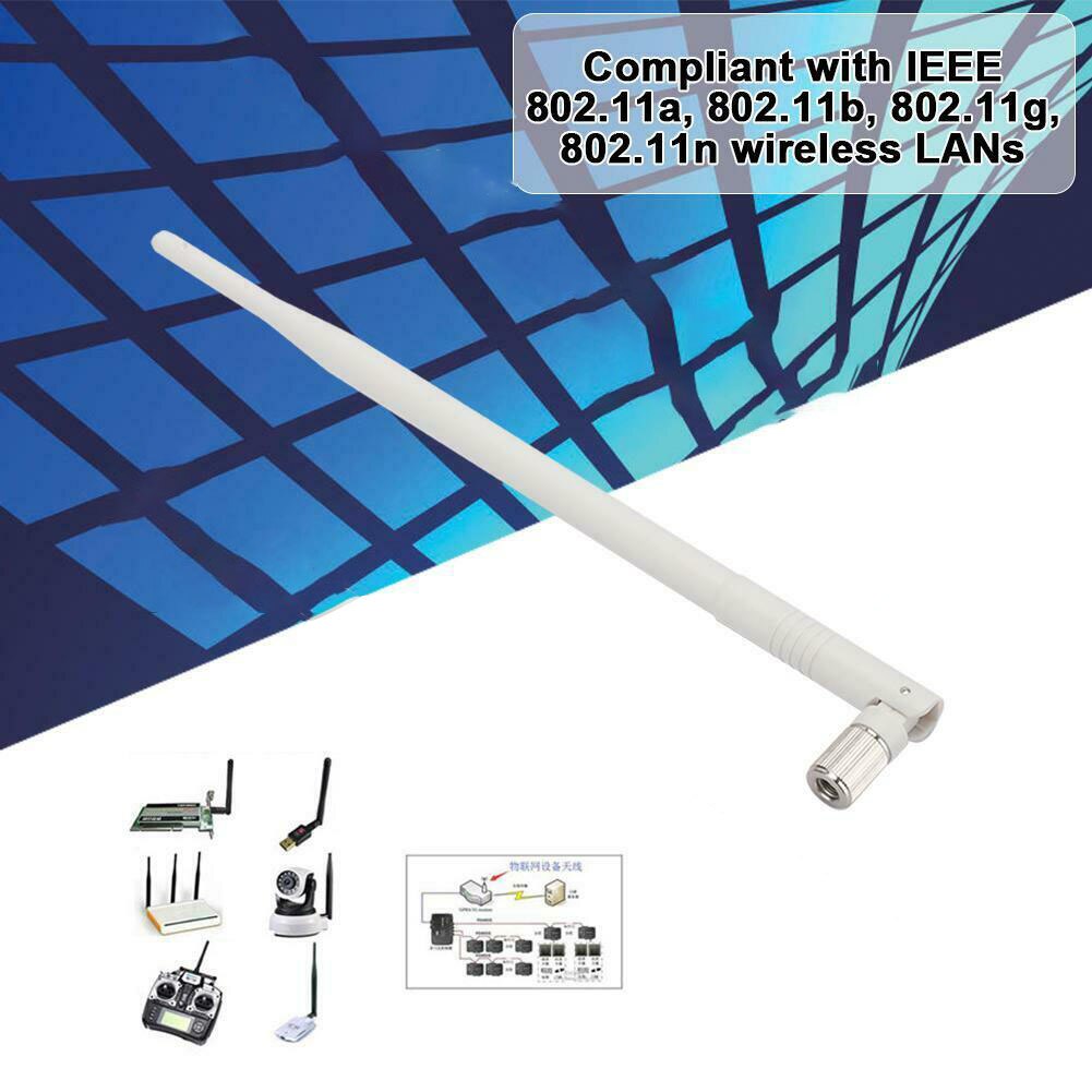 Dual-band WiFi Antenna 295mm Ultra Long 12DBi High Gain Dual Frequency WIFI Antenna SMA Female Head