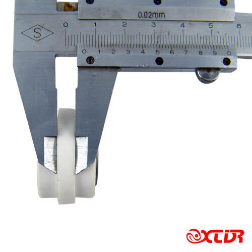 1pcs Pit Bike 8/10mm Red Nylon Chain Roller Guide 420 428 Bearing 110 125cc 140cc 160cc