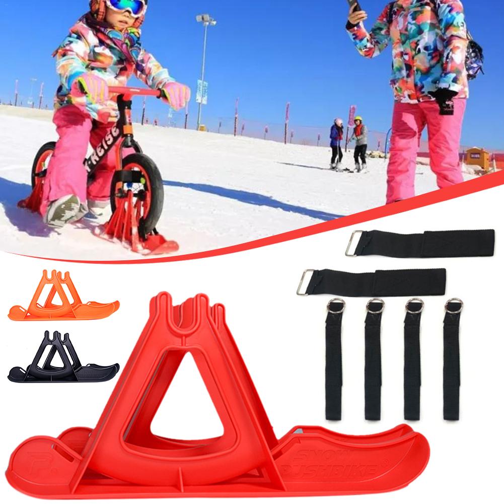 Børns balance bilski 12- tommer børns balance bil ski snowboard slæde børns vinter ski konkurrence