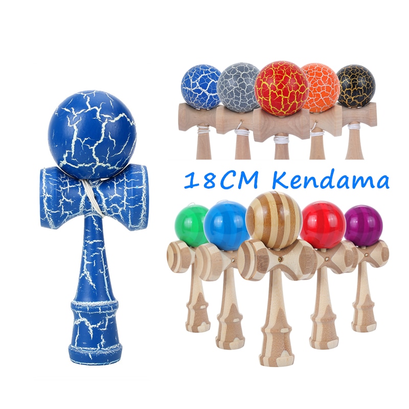 Bigger Wooden Kendama Toys Kids Adult Skillful Juggling Ball Upgrade 18CM Kendama Christmas Xmas Jouet Piłka do Zabawy