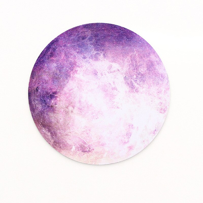 Round Celestial Mouse Pad Soft Mat For Game Computer Cap Desk Mat Pads Non-Slip Rubber Waterproof Office Marble Mouse Pad: Venus