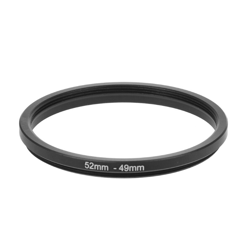 52mm a 49mm metal step down anéis lente adaptador filtro câmera ferramenta acessório novo 72xb
