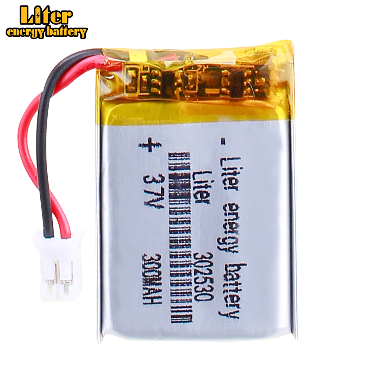 3.7V 300mAh 302530 Rechargeable Battery For MP3 MP4 mobile bluetooth GPS Toy reading pen speaker lithium-ion Lipo Battery