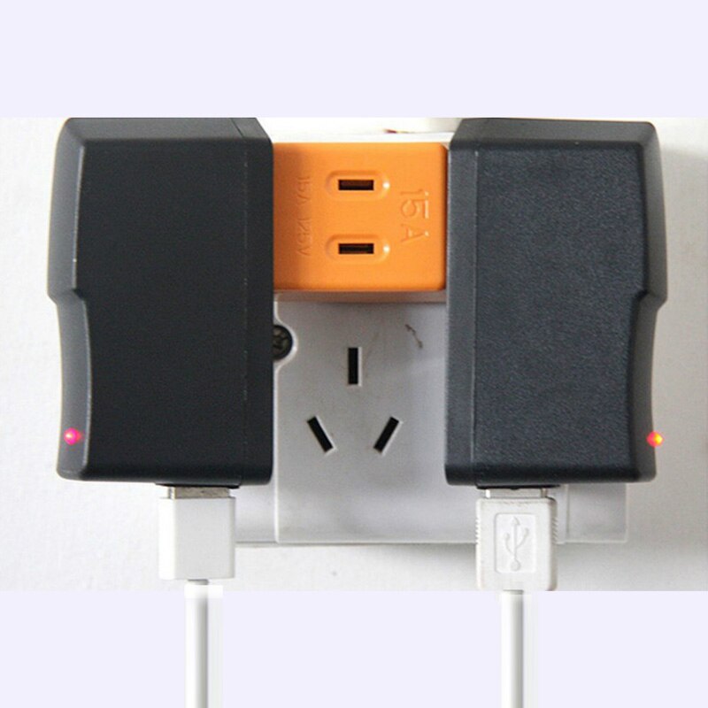Portable Electrical Outlet Wall Plug Travel Power Strip Triple Tap Travel Adapter Splitter Power Socket Charging Plug 5z