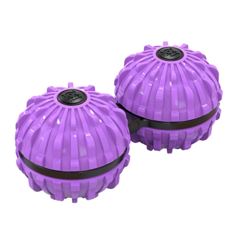 ABS Siamese Massage Ball Relieve Fatigue Acupuncture Point Massager Release Stress Decompression Adults Massage Tool: PL