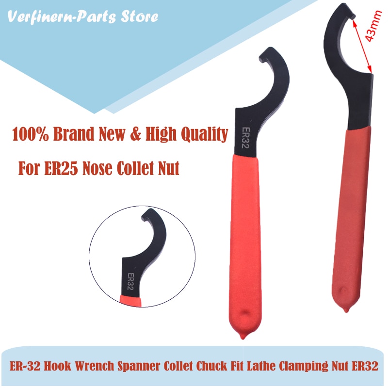 Pouvoir ER32 Haak Wrench ER-32 Spanner voor Spantang Draaibank Spanmoer CNC ER 32