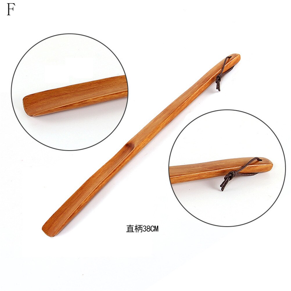craft Wooden Shoe Horn Wooden Long Handle Shoe Horn Lifter Shoehorn