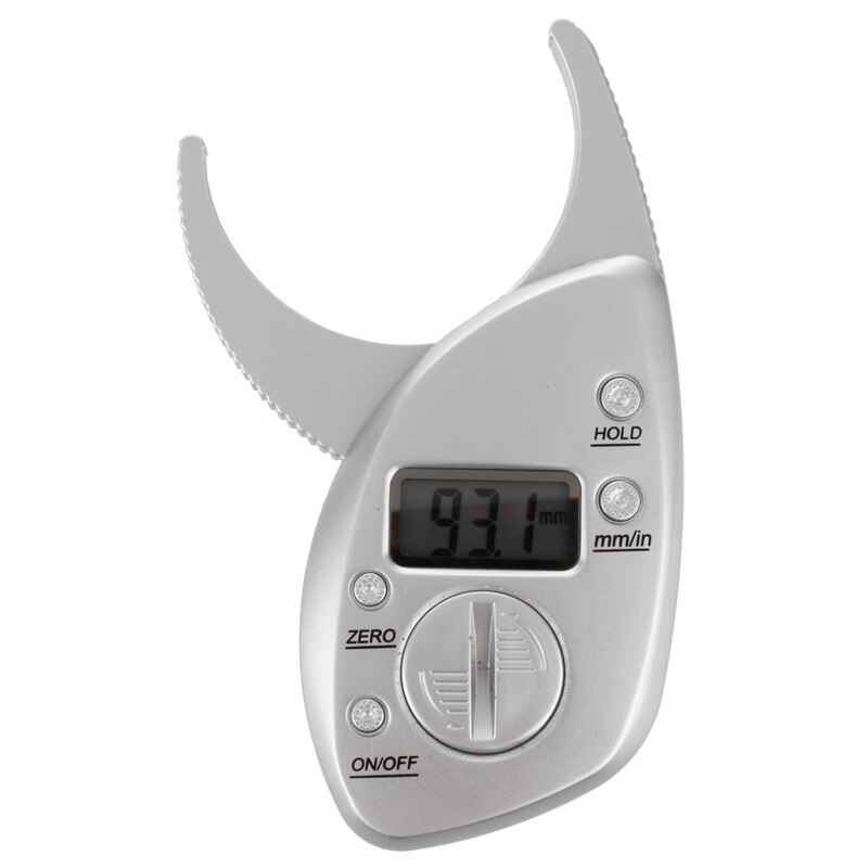 Digital LCD Body Fat Caliper Skin Fold Thickness Health Fitness Weight Gender: Default Title
