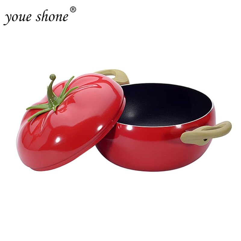 TOFOCO Fruit Frying Pan Cooking Pot Color Saucepan Ceramic Pan Grill Pan Induction Cooker Gas Aluminum Cookware