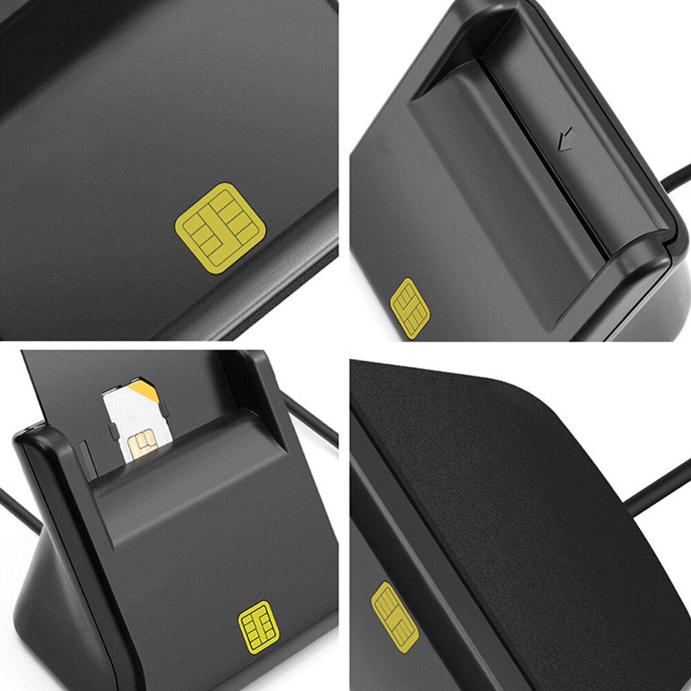 Sim Cloner Adapter Smart Geheugenkaartlezer Usb Sim Smart Kaartlezer Voor Bankkaart Ic/Id Emv Cardreader