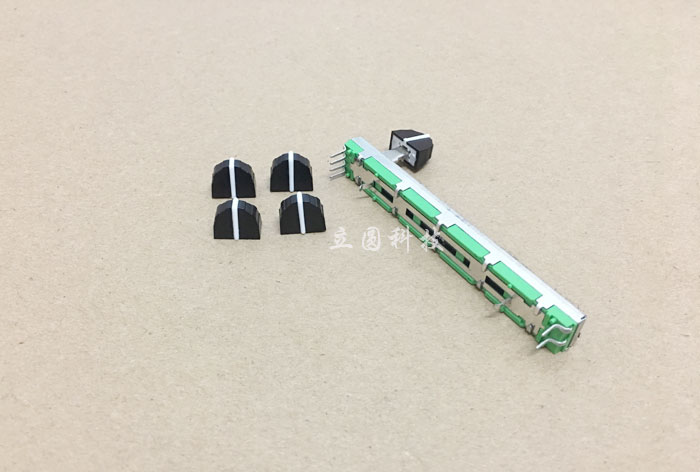 4mm straight slide potentiometer push button Mixer EQ equalizer potentiometer effect fader cap adjustment switch