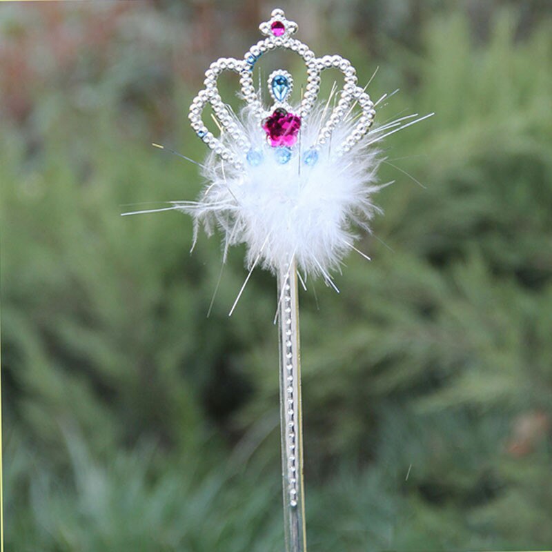 Fata principessa bacchetta magica bastone farfalla corona cuore inizio capretto ragazza bomboniera regalo decorazione natalizia pasqua: Crown