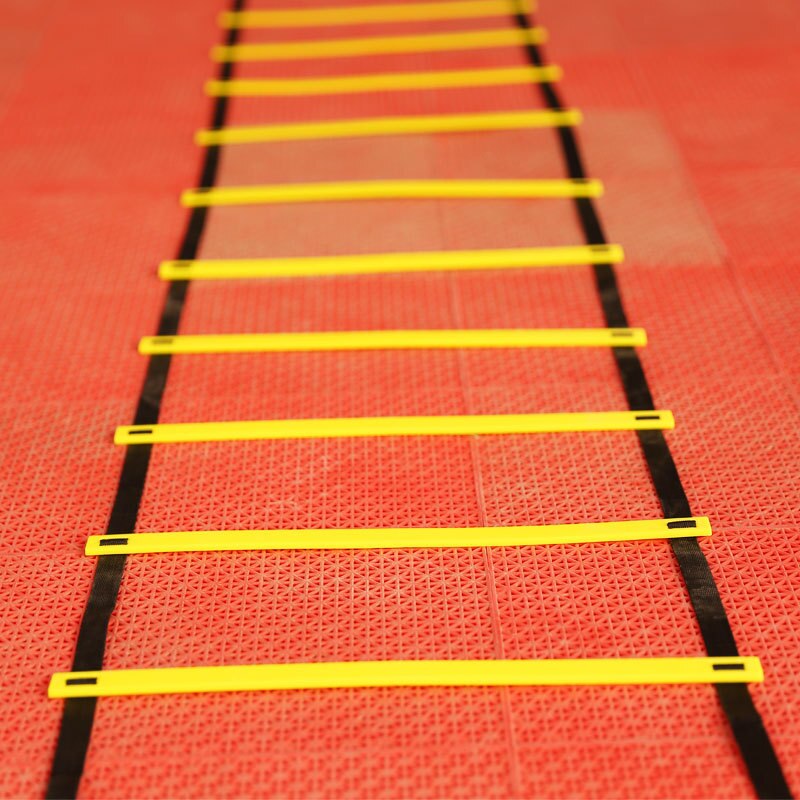 Football Agility Speed Ladder Stairs Nylon Straps Training Ladders Agile Staircase for Fitness Soccer Speed Ladder Equipment