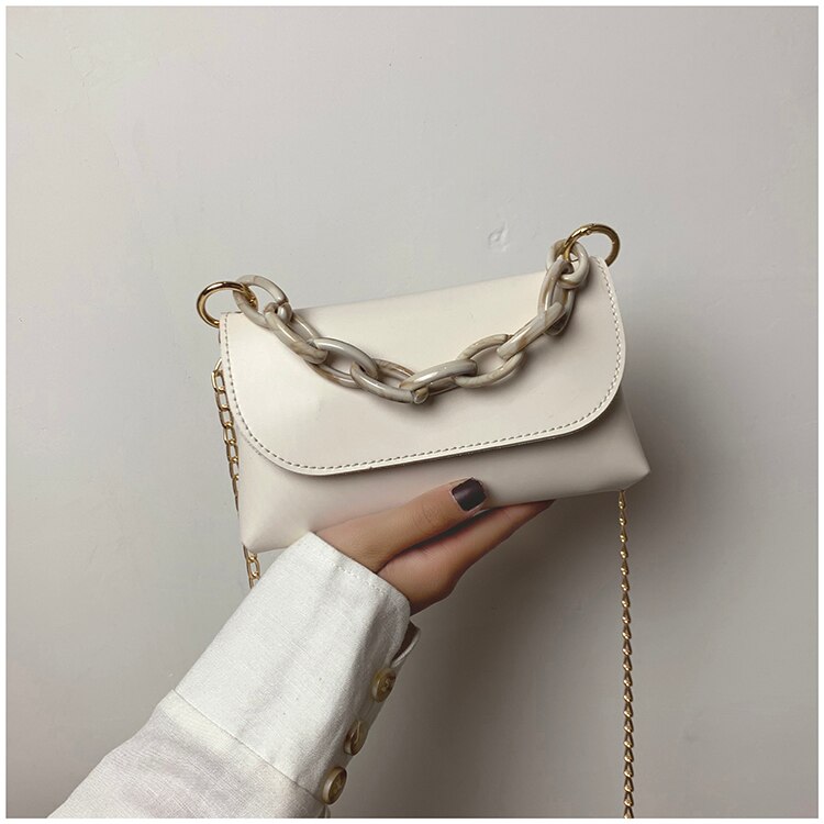 Small Handbag Women Bags Day Evening Clutches Female Chain Mini Crossbody Bag Ladies Leather Shoulder Bag Female Purse: Beige shoulder bag