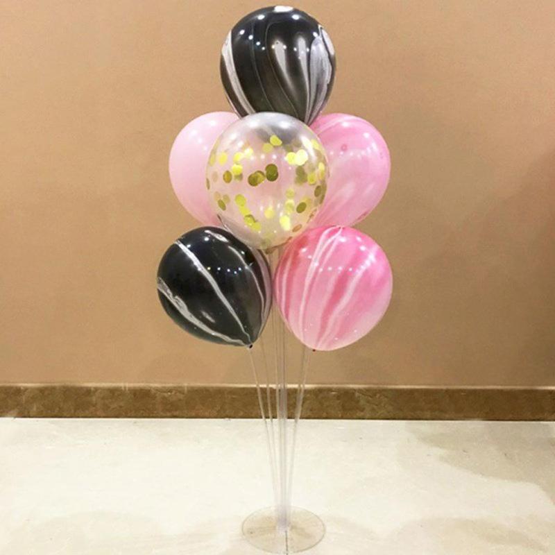 1 Set Birthday Balloon Stick DIY Party Decor Balloons Desk Supporting Rod