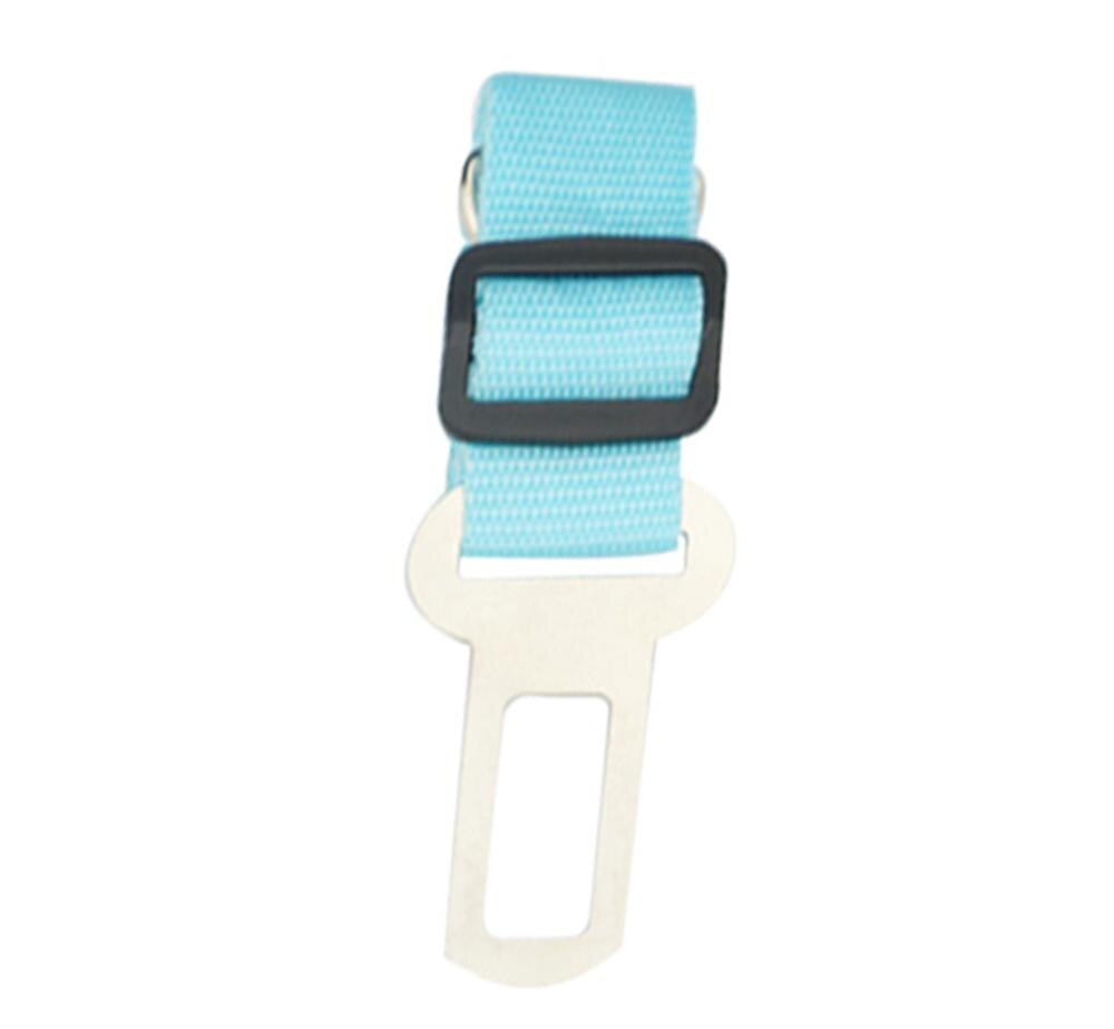 Hond Veiligheidsgordel Puppy Hond Veiligheidsgordels Harness Lead Clip Hond Levert Veiligheid Hendel Auto Tractie Producten: Sky Blue