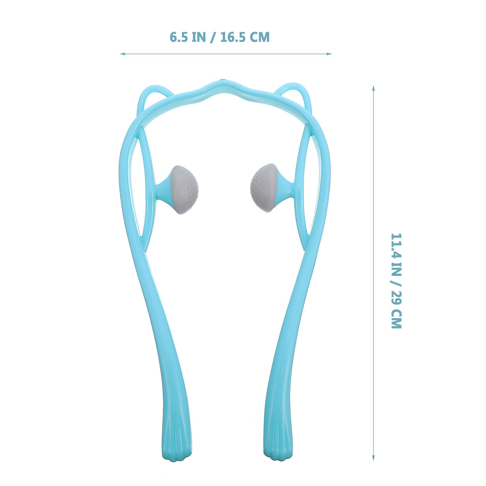 1Pc Hand-held Roller Manual Neck Massager Health Care Massager