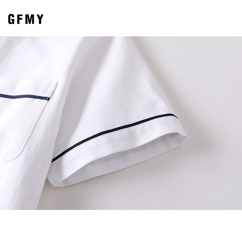 GFMY Kids Boy Shirts Clothes Solid Color 3-11Y Baby Shorts Sleeve Shirt Summer Tops Tees Shirts Children Cotton Blouse