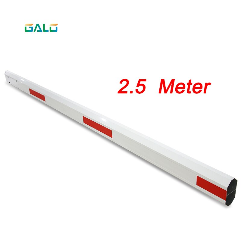 Barrier Gate Arm for car park barrier/automatic gate barrier boom Free elongation barrier gate straight boom 90°/180° Optional: 2.5 m