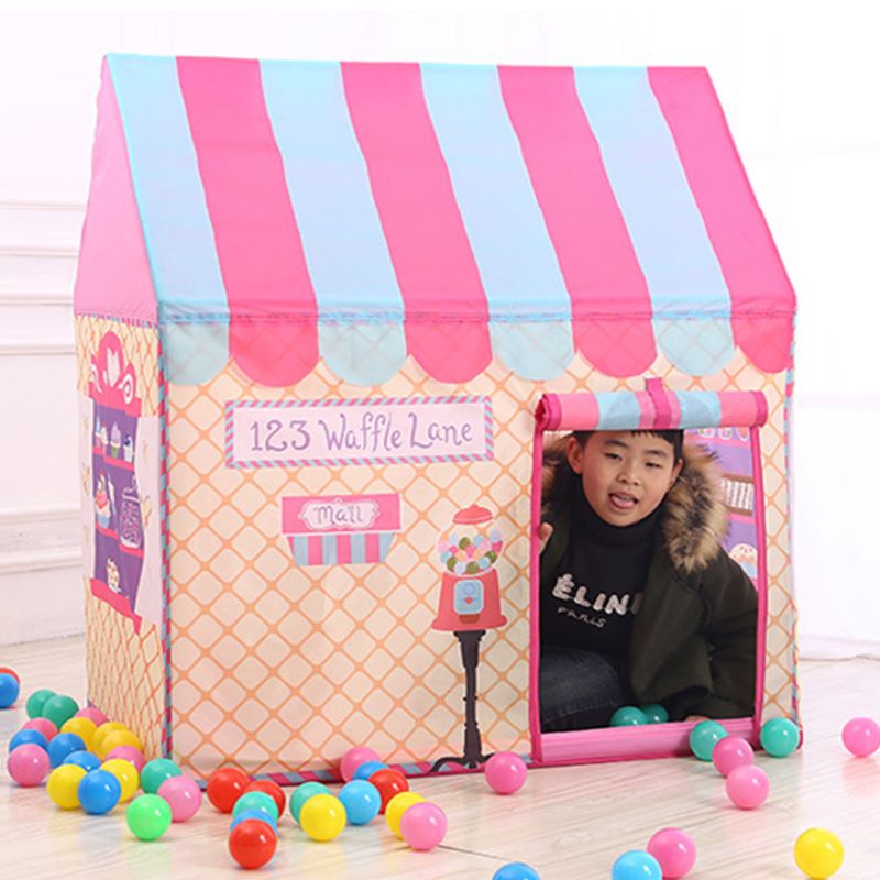 1Set Children Play House Tent Kids Outdoor Activities Indoor Foldable Game Tent Baby Portable Easy Installation Playroom