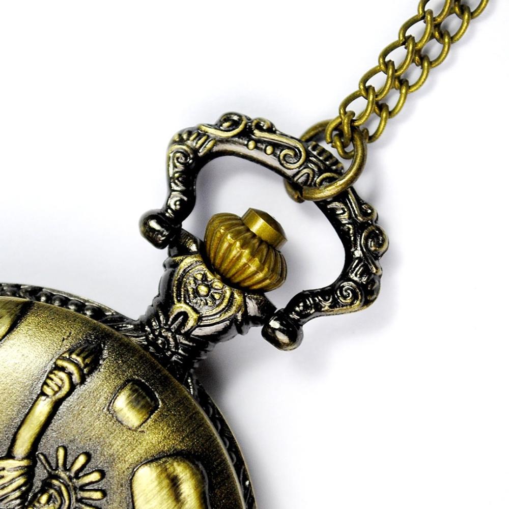Large Santa Vintage Pocket Watch Quartz Watch Classic Flip Fine Pocket Watch Manufacturers 8007