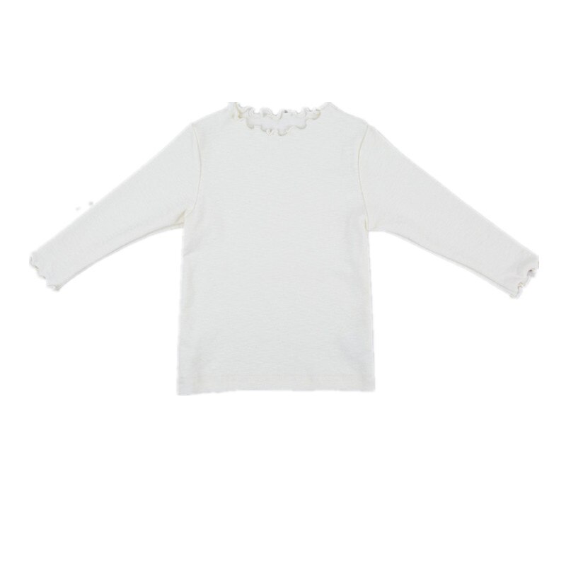 Ruche mouwen 100% katoenen top t-shirt baby meisje solid korte mouw t-shirt kids o-hals peuter shirts zomer meisjes t shirts