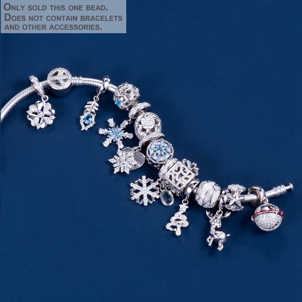 Video! Blau sonnenschein 925 Sterling Silber perlen Reize passen Armbänder Nie ändern farbe DDBJ123