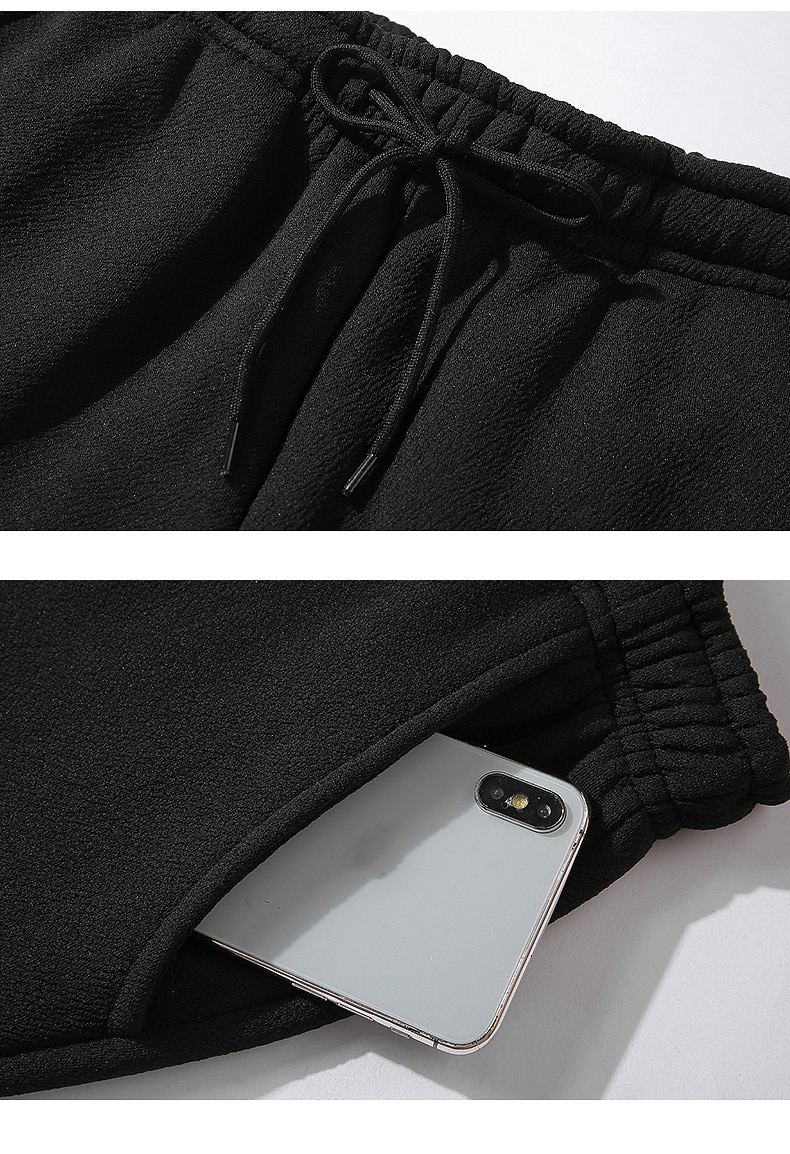 Tjocka träningsbyxor vinter herr #39 ;s plus sammets vadderade byxor slimmade stor storlek varma byxor solida trendiga sportjoggar m -5xl,za306