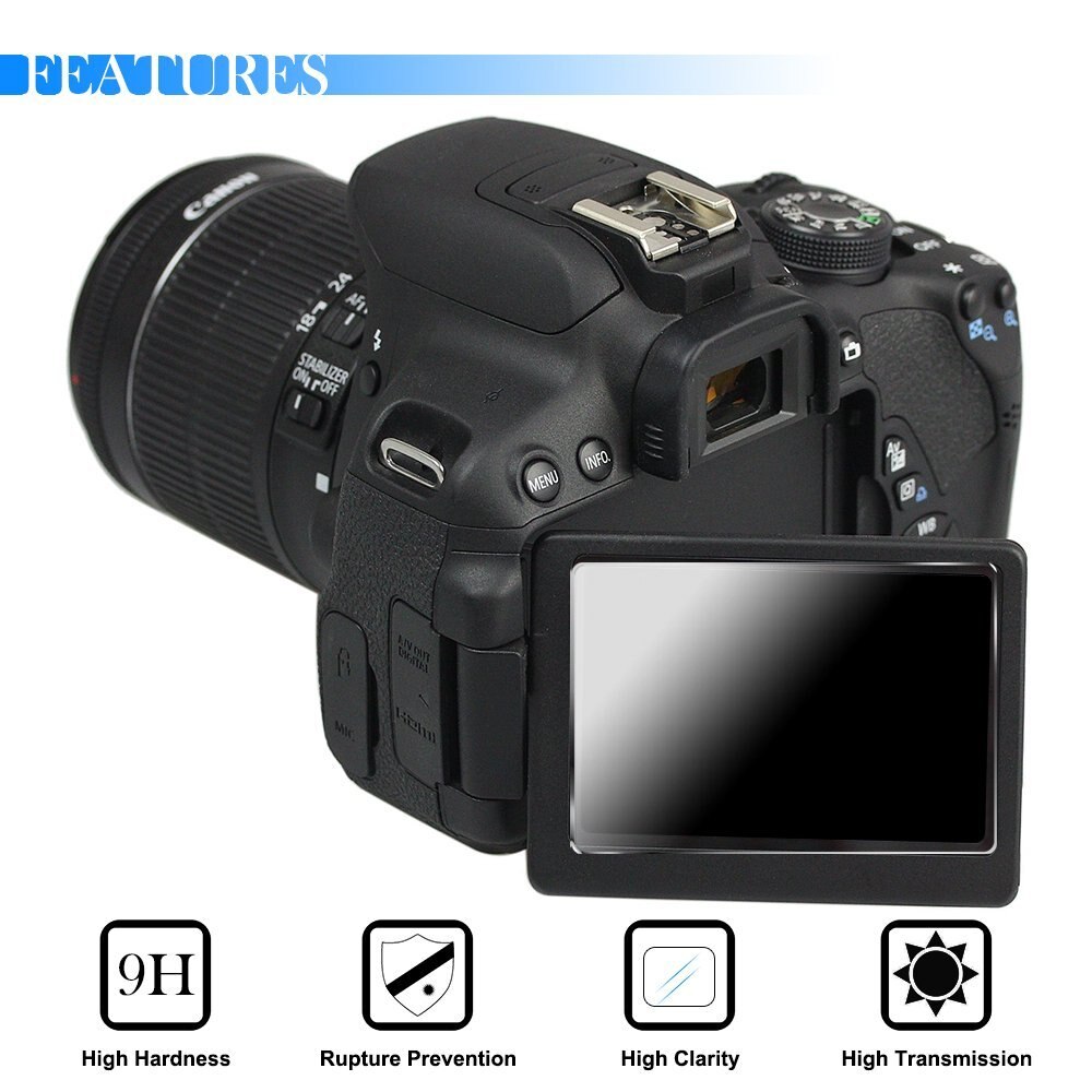 2 Pack 9H Gehard Glas Lcd Screen Protector Voor Panasonic Lumix DC-FZ80 DC-FZ82 DC-FZ83 DC-FZ85 FZ80 FZ82 FZ83 FZ85 ZS45 TZ57