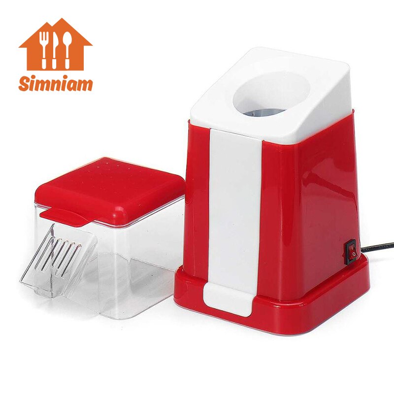 1200W Electric Corn Popcorn Maker Household Automatic Mini Air Popcorn Making Machine DIY Corn Popper Children