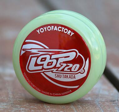 YYF loop 720 YOYO per giocattoli yo-yo professionali 2A per bambini: Luminous red