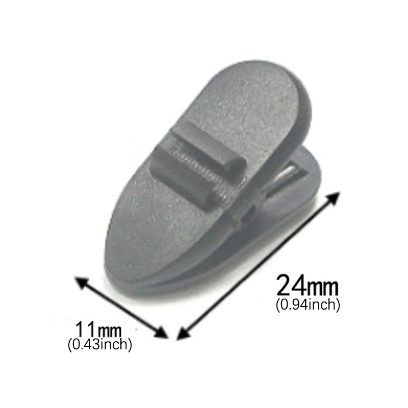2/5Pc Kabel Klemme Kragen Headset Klemme Kopfhörer Kabel Clip Kopfhörer Wickler
