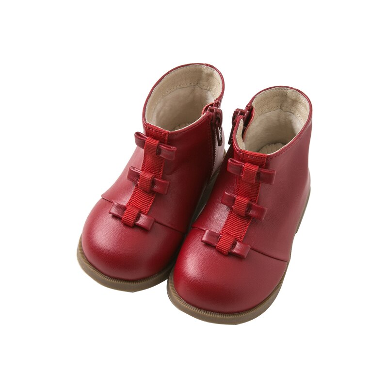 Db11315 dave bellawinter pigestøvler børn læder sko pige bootslæder sko: 26