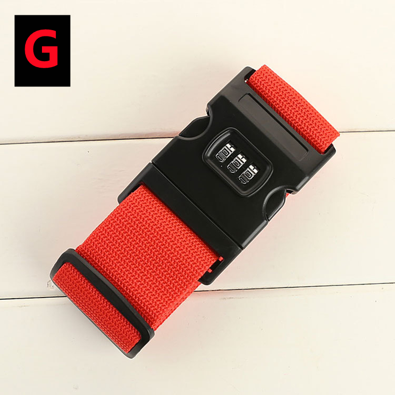 2/1PC Luggage Buckle Strap Anti-theft Password Lock Packing Belt Luggage Strap Bundling Belt Packing Belt Strap Suitcase Belts: 3/8" / Silver