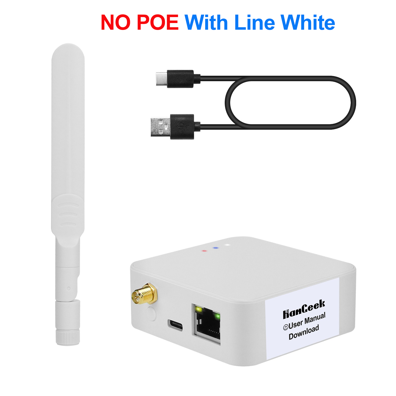 Hamgeek poe zigbee gateway support wifi zigbee 3.0 koordinator router til hamgeek  cc2652p/cc2652 p 7 modul zigbee 2 mqtt: Brun / 100v