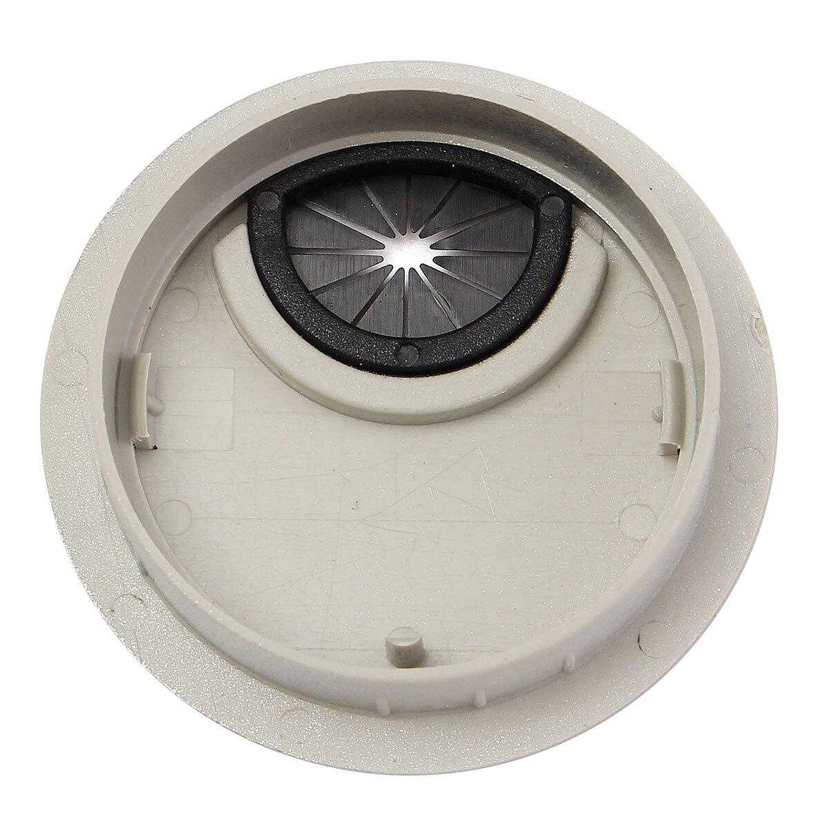 1Pcs 50mm ABS Plastic Desk Wire Hole Cover Base Table Cable Outlet Computer Grommet Port Surface Line Box Furniture Hardware