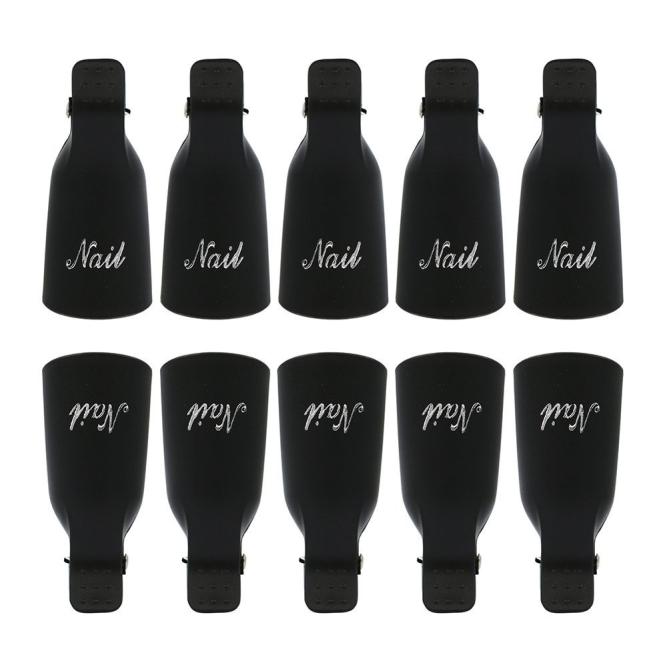 10Pc Nail Gel Polish Remover Soak Off Cap Vegen Clip Uv Gel Polish Wrap Verwijder Poolse Manicure Pedicure Art tool Set #5