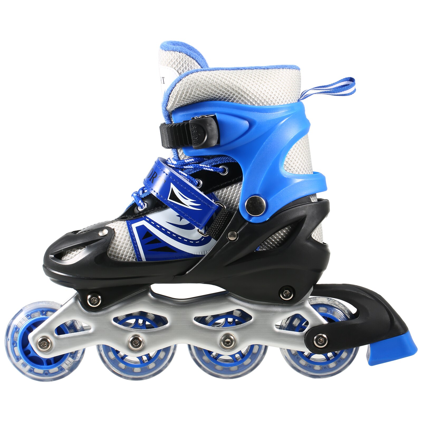 Patines profesionales en línea para niños y adultos, 1 línea, Slalom, zapatos con 4 ruedas