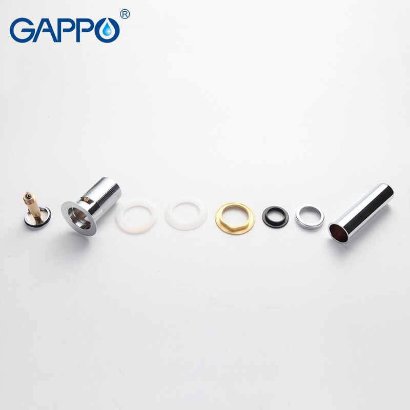 GAPPO Drains badkamer sink drain Zonder overloop gat gootsteen stop afval Waste Vanity Vessel wastafel afvoer