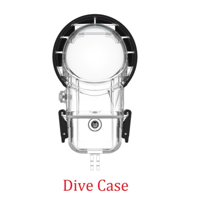 Insta360-Tapa de lente ONE X2, protector de lente, cargador, adaptador de micrófono, funda de buceo, funda de transporte, accesorios originales, One X 2