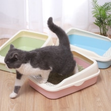 Automatische Zelfreinigende Hooded Kattenbak Huisdier Wc Ondersteek Anti Splash Kat Lade Met Scoop Kitten Kat Levert