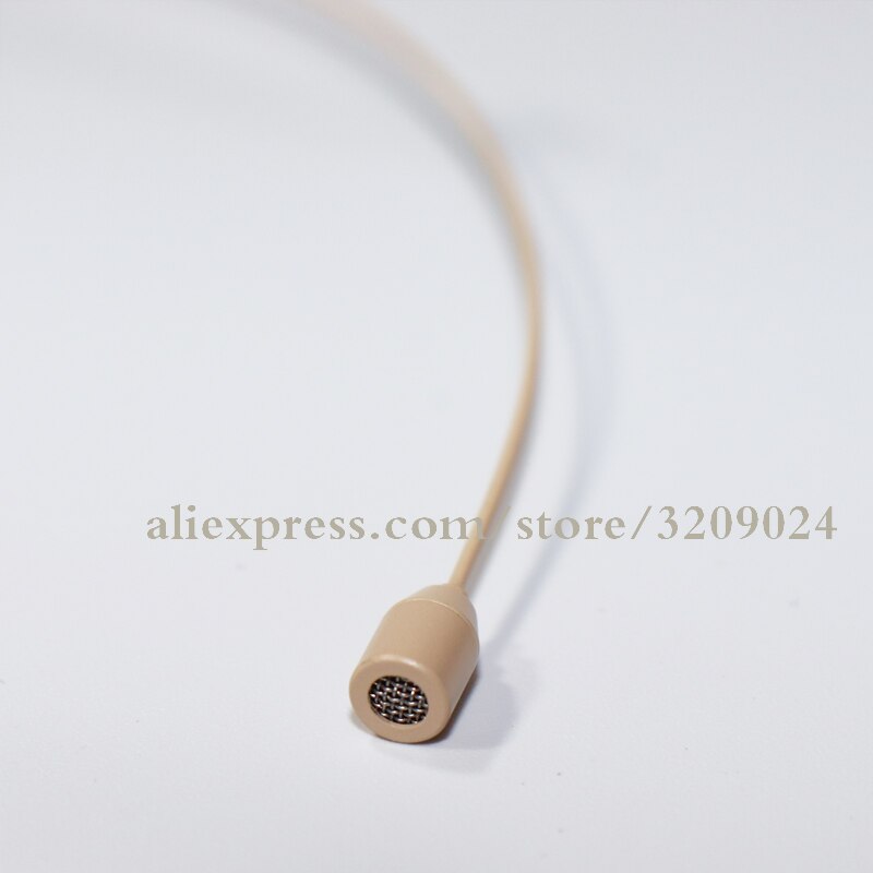 Profession Skin Mini Headset Microphone Condenser Mic for Bodypack or Amplifier with 3.5mm Male Screw