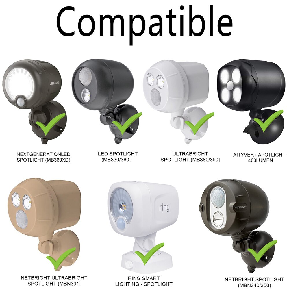 BEAMS LED Light Adapter Compatible with Mr. Beams LED & Next Generation LED Spotlight Spotlight Ring Smart Spotlight